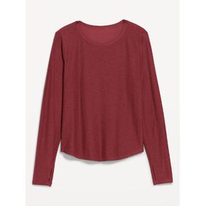 Old Navy CloudMotion Long-Sleeve Base Layer Top - INCABERRY in Kuwait