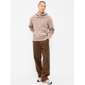 Old Navy Baggy Waffle-Knit Utility Sweatpants - Dark Walnut in Kuwait