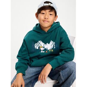 Old Navy Peanuts™ Snoopy Oversized Gender-Neutral Pullover Hoodie for Kids - Jet Stream in Kuwait