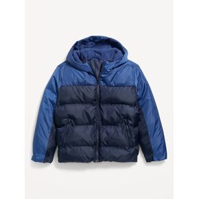 Old Navy Water-Resistant Puffer Jacket for Boys - Navy Blue Combo in Kuwait