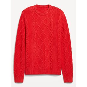 Old Navy Cable-Knit Crew-Neck Sweater - Scotty Red in Kuwait
