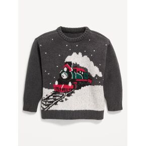 Old Navy SoSoft Oversized Graphic Sweater for Toddler Boys - Scenic in Kuwait