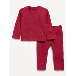 Old Navy Long-Sleeve Cable-Knit Top and Pants Set for Baby - Have a Heart in Kuwait