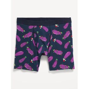 Old Navy Soft-Washed Boxer Briefs -- 6.25-inch inseam - Xmas Medley/Blue in Kuwait