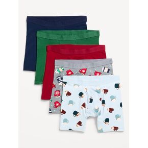 Old Navy 5-Pack Soft-Washed Boxer Briefs -- 6.25-inch inseam - Coffee Break in Kuwait