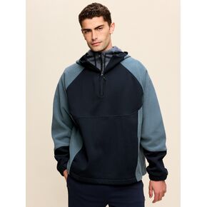 Old Navy Sherpa Quarter-Zip Hooded Jacket - In the Navy in Kuwait
