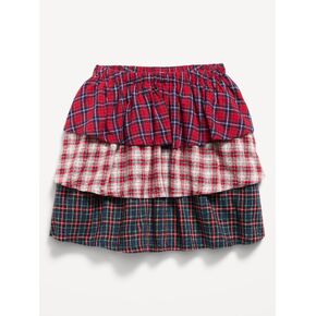 Old Navy Plaid Tiered Skirt for Toddler Girls - Plaid All About It in Kuwait