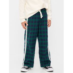Old Navy Pull-On Baggy Plaid Flannel Pants for Boys - Navy/green Plaid in Kuwait