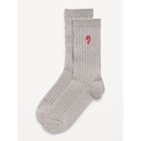 Old Navy Confetti Socks for Women - Candy Cane Stripe in Kuwait