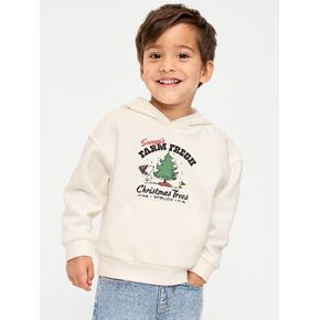 Old Navy Peanuts™ Snoopy Oversized Unisex Boxy Pullover Hoodie for Toddler - Sea Salt in Kuwait