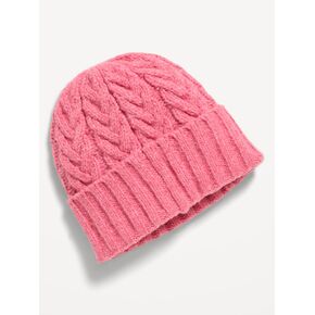 Old Navy Cable-Knit Beanie for Girls - Pink in Kuwait