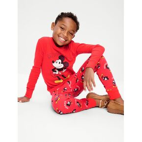 Old Navy Disney© Snug-Fit Gender-Neutral Graphic Pajama Set for Kids - Mickey Mouse in Kuwait