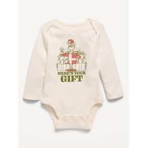 Old Navy Dr. Seuss™ Grinch Long-Sleeve Graphic Bodysuit for Baby - Grinch in Kuwait