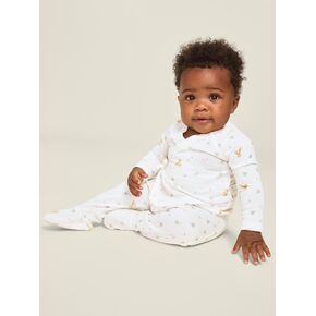 Old Navy Old Navy x Disney Bambi Wrap-Front Top and Footed Pants Set for Baby - Bambi Floral in Kuwait
