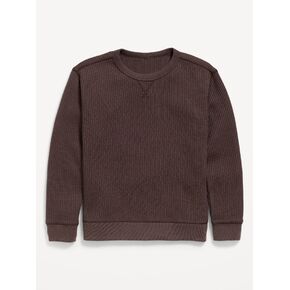 Old Navy Long-Sleeve Waffle Knit T-Shirt for Boys - Good Earth in Kuwait