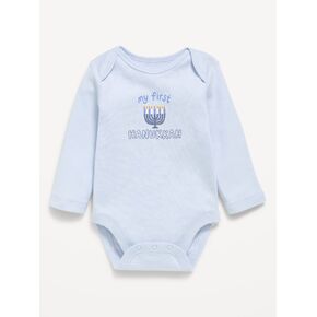 Old Navy Long-Sleeve Graphic Bodysuit for Baby - Contrail in Kuwait