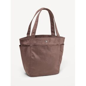 Old Navy Faux-Suede Everyday Tote Bag - Mushroom in Kuwait