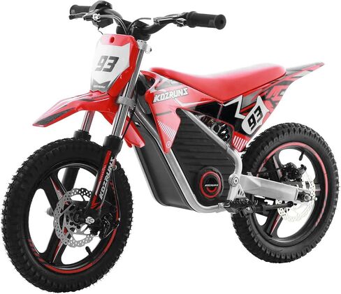 24V Electric Dirt Bike for Kids Aged 3-6, 200W Competition Grade Electric Motorcycle, Up to 8MPH & 2 Speed Settings, Safe Disc Brakes, 12IN Off-Road Tires in Kuwait