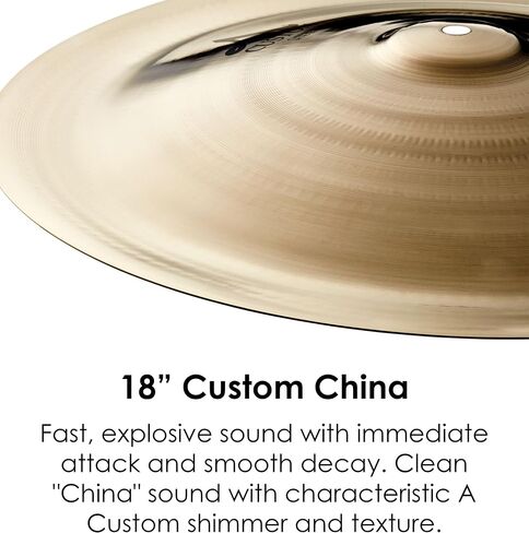 Zildjian 18 بوصة صنج تحطم الصين مخصص in Kuwait