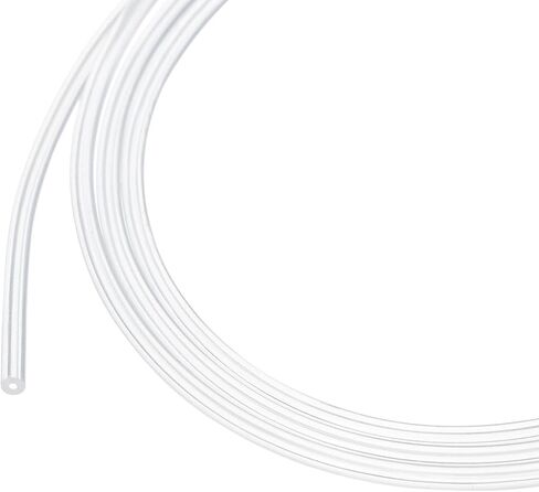 Rebower 33ft 1/8 "ID x 1/4" OD أنابيب سيليكون واضحة 3 مم × 5 مم أنابيب بلاستيكية صناعية خراطيم سيليكون نقية لمضخة سيفون استنزاف الري تخمير in Kuwait