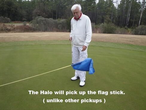 Horne Golf Halo Golf Ball Retiever Pick Up Grabber for End of Putter Golf Club Holder Pick Up Flag Pick Up and Divot Tool in Kuwait