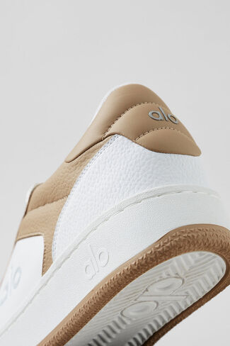 Alo Yoga ALO Recovery Mode Sneaker (Unisex) - Gravel/White in Kuwait