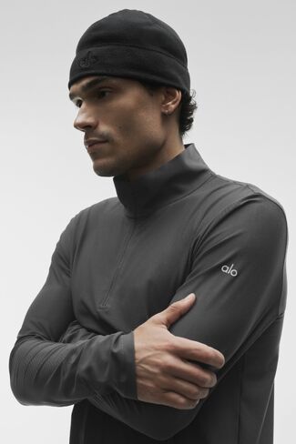 Alo Yoga Conquer 1/4 Zip Reform Long Sleeve - Anthracite in Kuwait