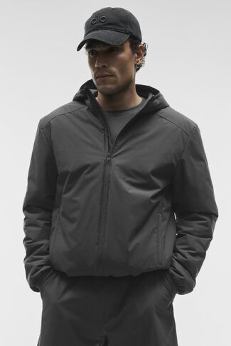Alo Yoga Elemental Full-Zip Jacket - Anthracite in Kuwait