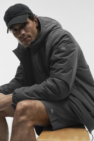 Alo Yoga Elemental Full-Zip Jacket - Anthracite in Kuwait