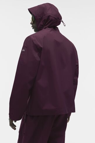 Alo Yoga Alpha Shell Jacket - Rich Bordeaux in Kuwait