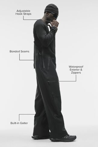 Alo Yoga Alpha Max Bib - Black in Kuwait