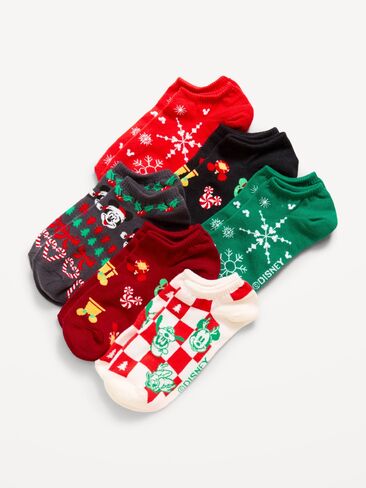 Old Navy Disney© 6-Pack Novelty Ankle Socks for Women - Goofy in Kuwait