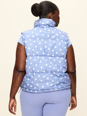 Old Navy Core Puffer Vest - Blue Mosaic in Kuwait