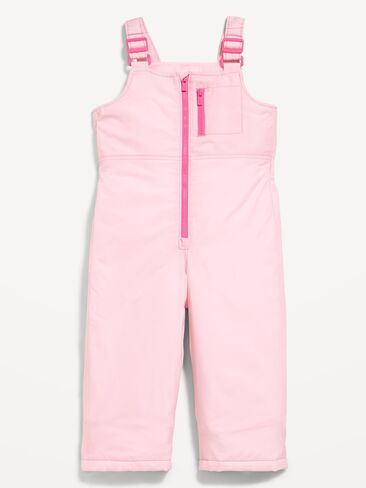 Old Navy Water-Resistant Snow-Bib Overalls for Toddler Girls - Blush On You in Kuwait