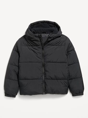 Old Navy Water-Resistant Puffer Jacket for Boys - Black Jack in Kuwait
