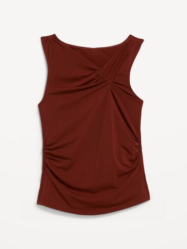 Old Navy Sleeveless Twist-Front Top - Emberglow in Kuwait