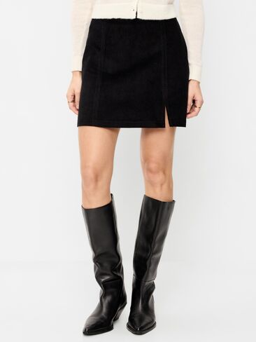 Old Navy Corduroy Mini Skirt - Black Jack in Kuwait