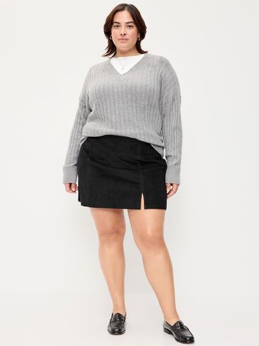Old Navy Corduroy Mini Skirt - Black Jack in Kuwait