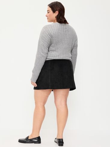 Old Navy Corduroy Mini Skirt - Black Jack in Kuwait