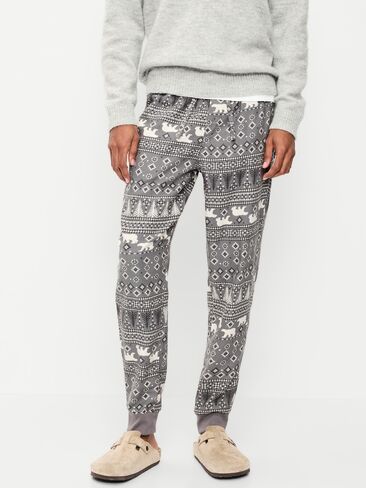 Old Navy Flannel Pajama Joggers for Men - Polar Bears in Kuwait