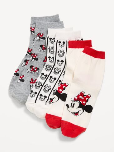Old Navy Disney© 3-Pack Crew Socks for Women - DISNEY MICKEY OLD NAVY in Kuwait