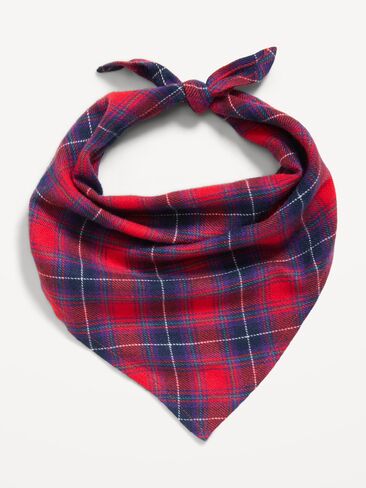 Old Navy Holiday Bandana for Pets - Red Plaid in Kuwait