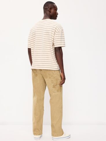 Old Navy 90s Baggy Double-Knee Carpenter Jeans - Warm Khaki in Kuwait