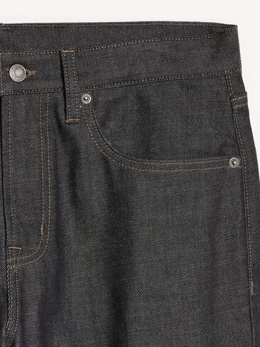 Old Navy 90s Loose Jeans - Black Raw in Kuwait