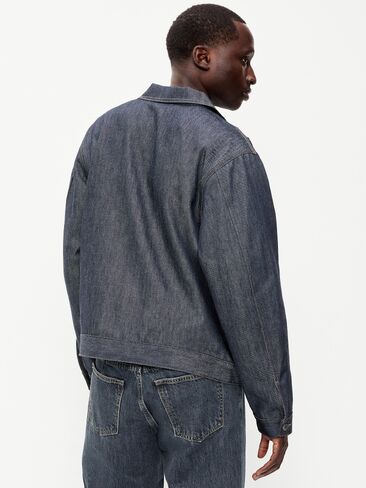 Old Navy Raw Denim Utility Jacket - Rinse in Kuwait