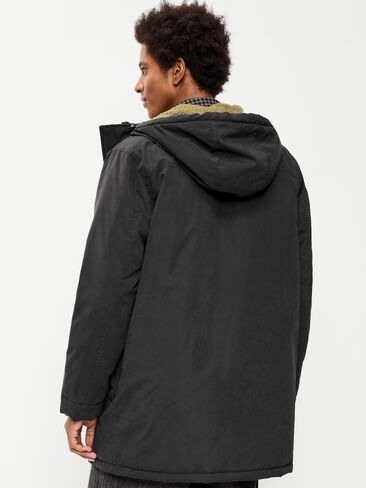 Old Navy Water-Resistant Hooded Utility Parka - Black Jack in Kuwait