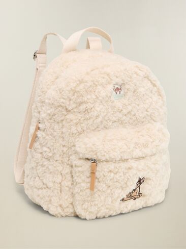 Old Navy Old Navy x Disney Bambi Sherpa Backpack - Light Brown in Kuwait