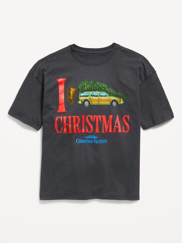 Old Navy National Lampoon's Christmas Vacation™ Oversized Gender-Neutral T-Shirt for Kids - Panther in Kuwait