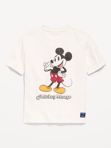 Old Navy Disney© Mickey Mouse Gender-Neutral T-Shirt for Kids - Creme De La Creme in Kuwait
