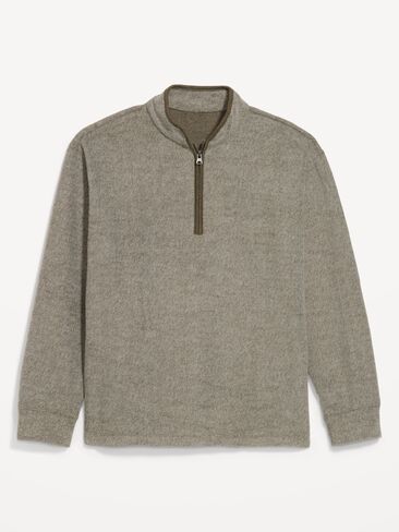 Old Navy Quarter-Zip Pullover - Heritage Green in Kuwait